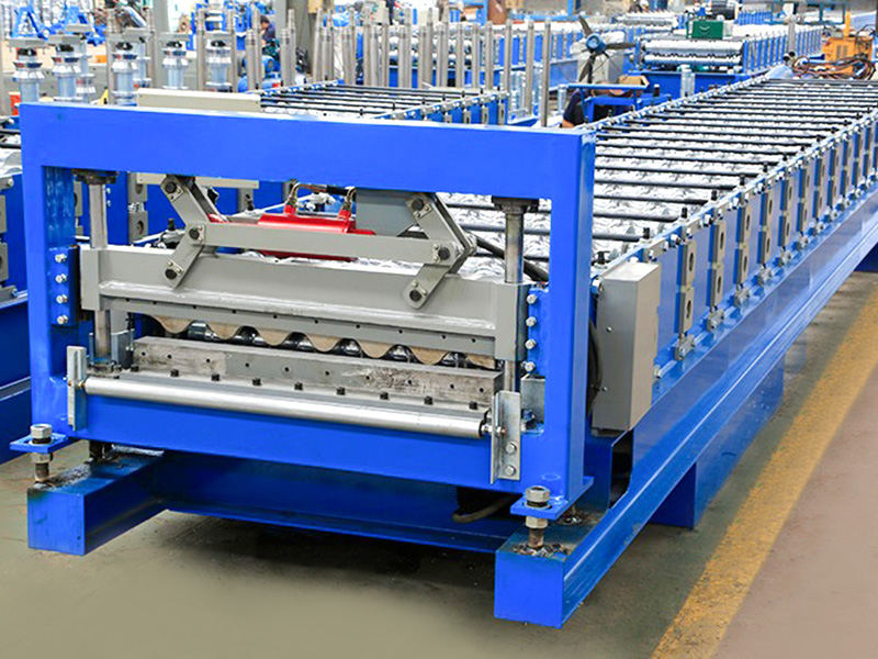 Machines de formage de rouleaux de tôle ondulée de haute précision de type 780