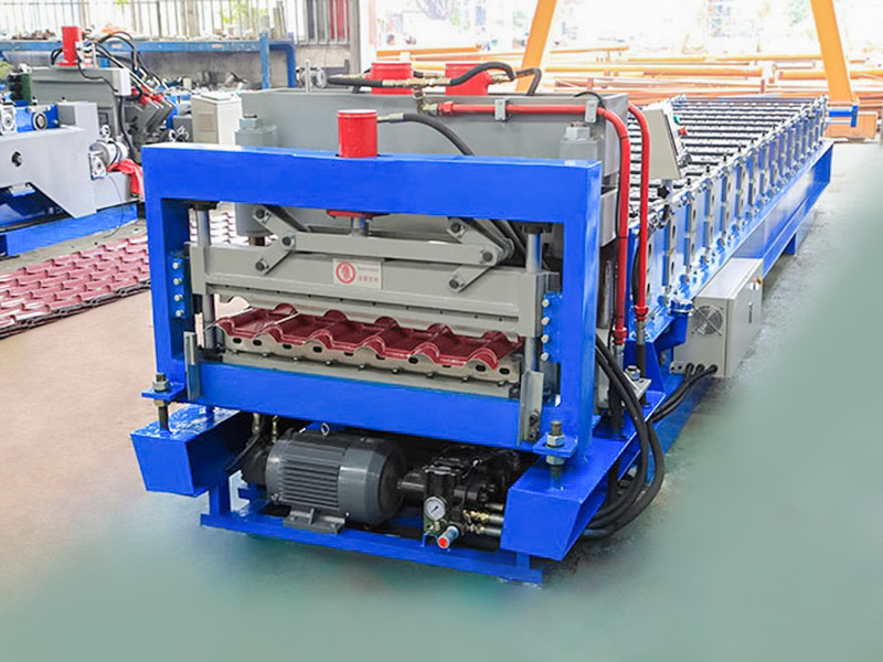 Petit pain vitré par adaptabilité forte de tuile de YX25-162-810 formant la machine