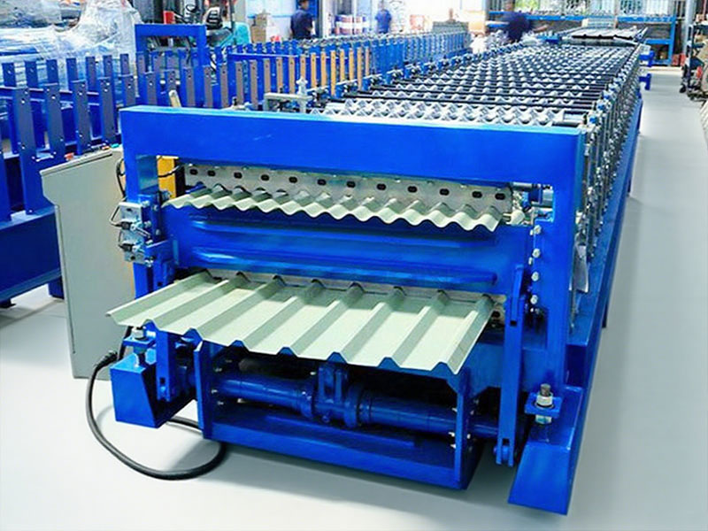 Machine de formage de rouleaux à double couche de type 912-1025