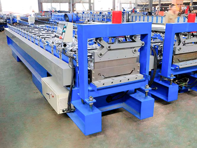 Machine de toiture à joints debout en métal de type 490